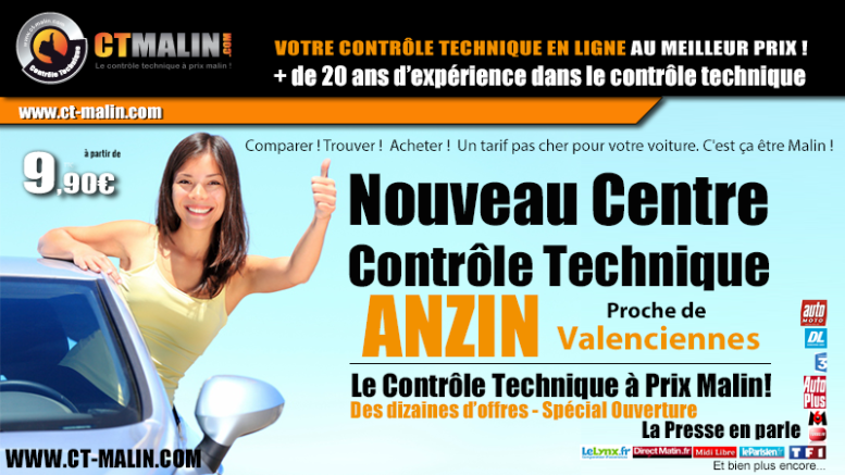 Controle technique Anzin Valenciennes